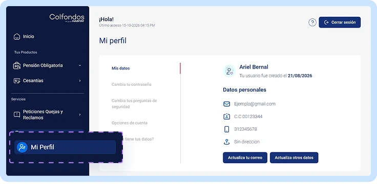 Ingresa al Portal